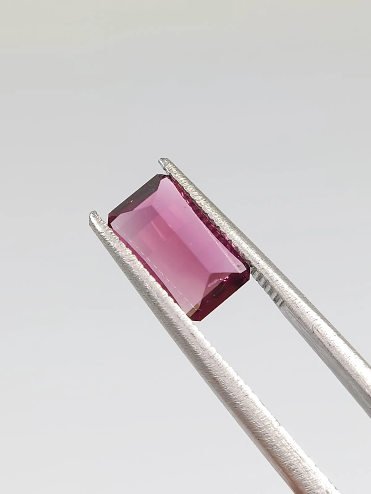 1.58ct Natural Pink Tourmaline in Fancy Pixel Cut from Afghanistan — view 3